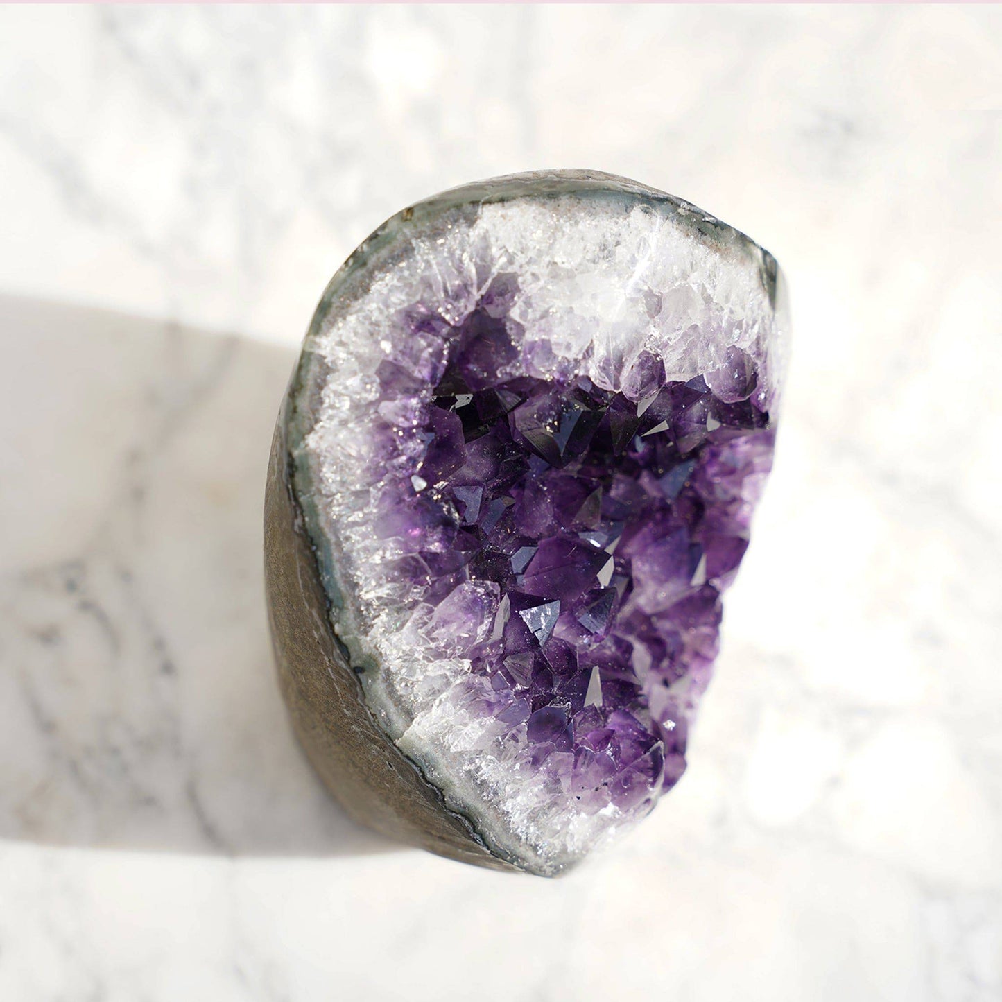 Unique Hue Crystal Rare Amethyst 	