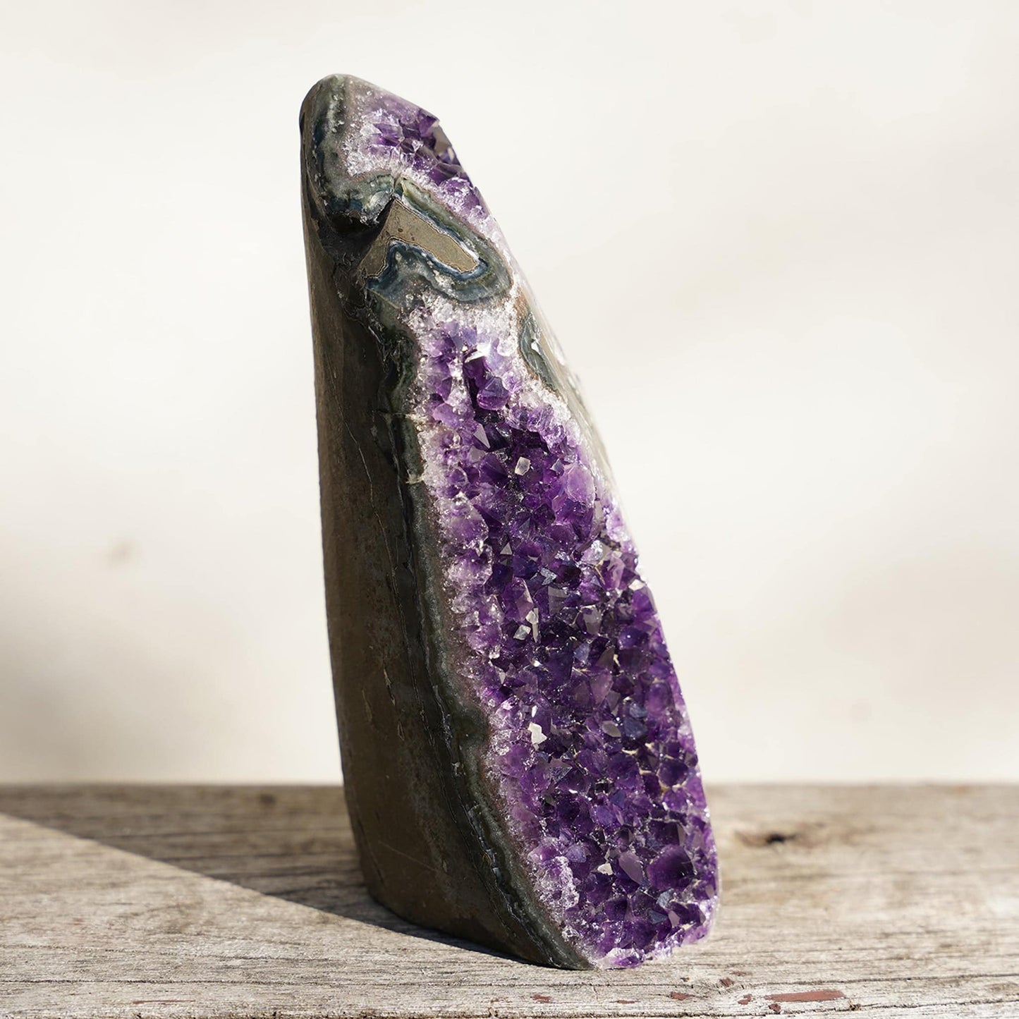 Unique Mineral Amethyst Geode Tower for sale - Deepest Earth