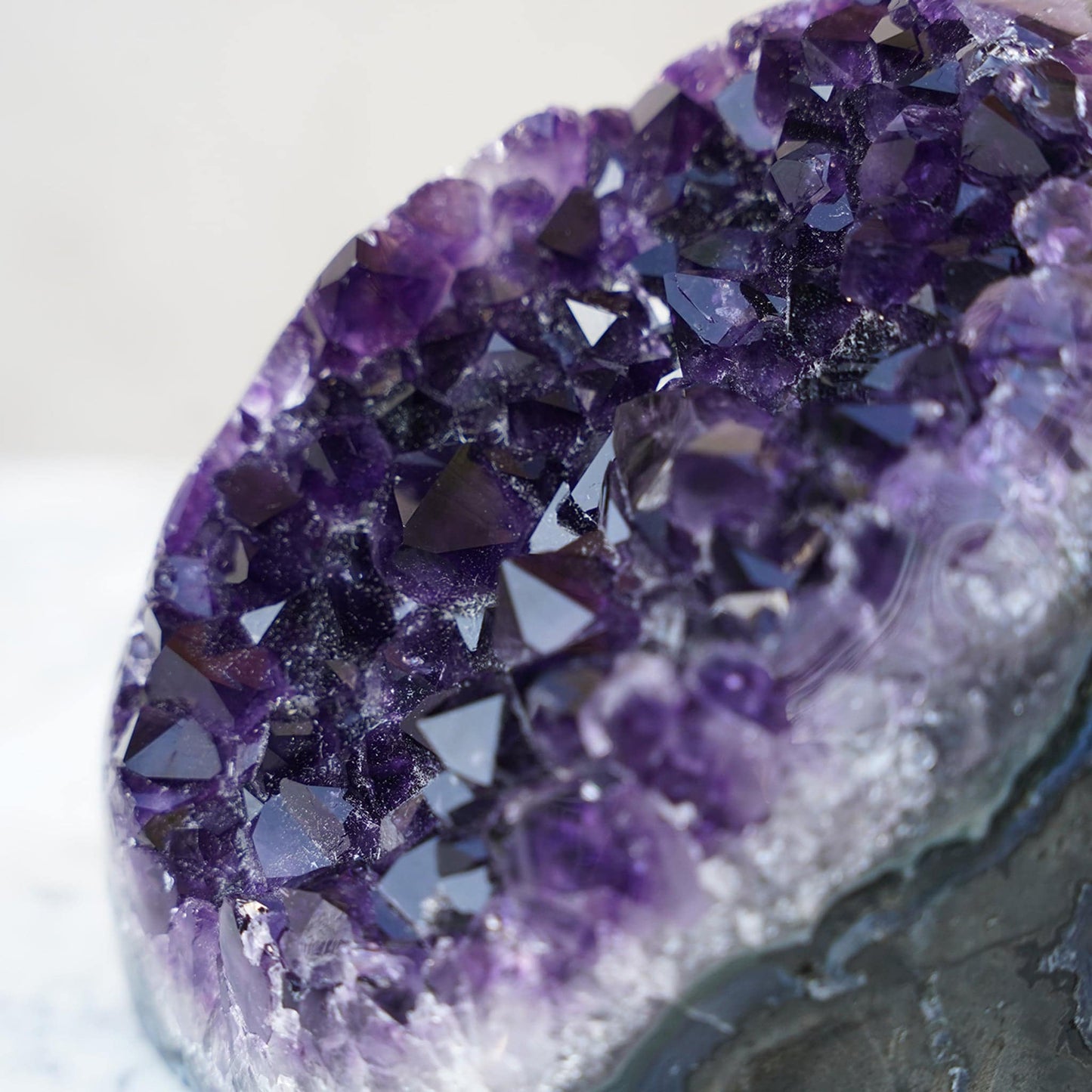 BUDDHA Cut Base Amethyst Geode Collection from Uruguay