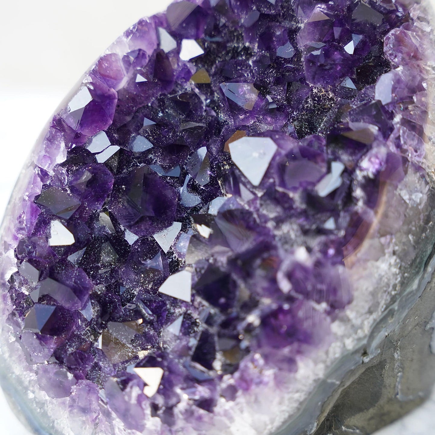 BUDDHA Cut Base Amethyst Geode Collection from Uruguay