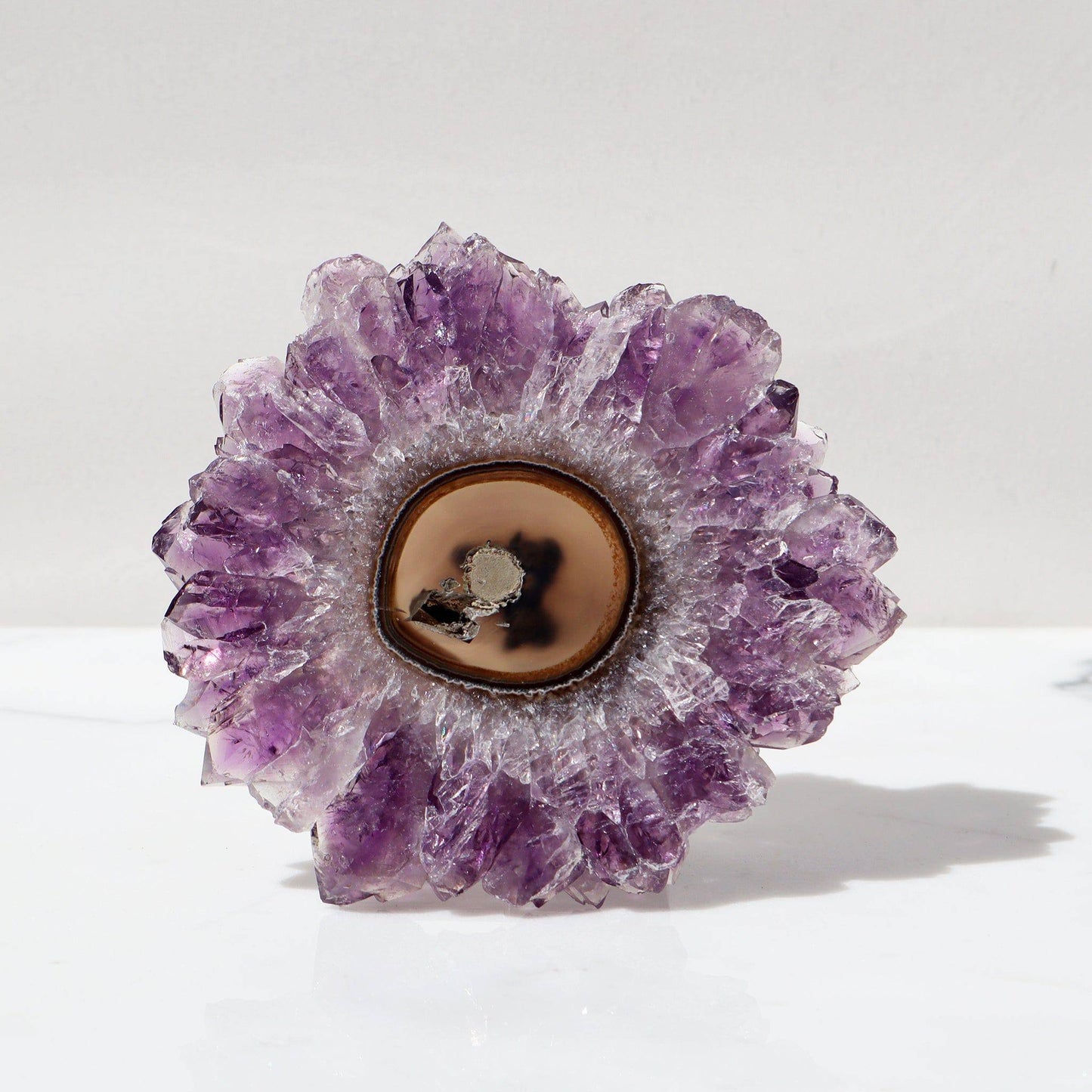 Elegant Crystal - Agate Flower