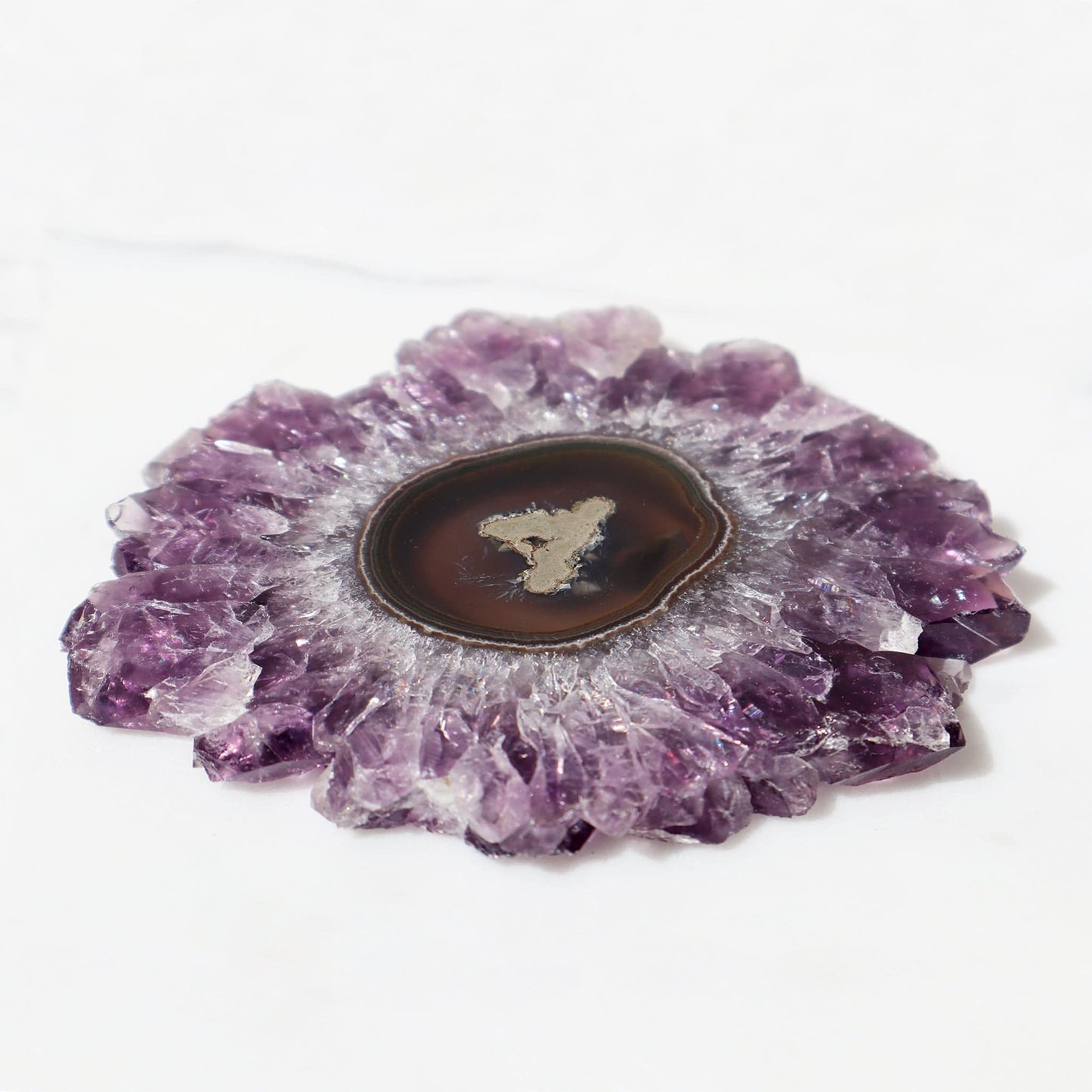 Elegant Crystal - Agate Flower