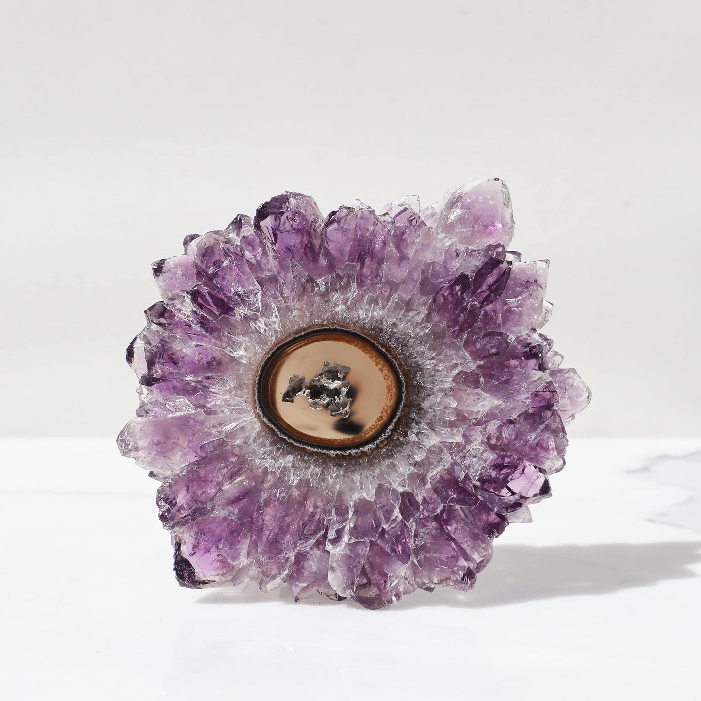 Crystal Mineral Flower Amethyst Stalactite - Deepest Earth