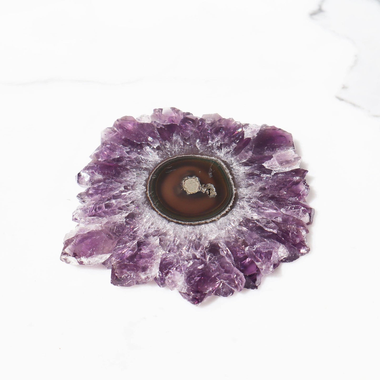 Crystal Mineral Flower Amethyst Stalactite - Deepest Earth