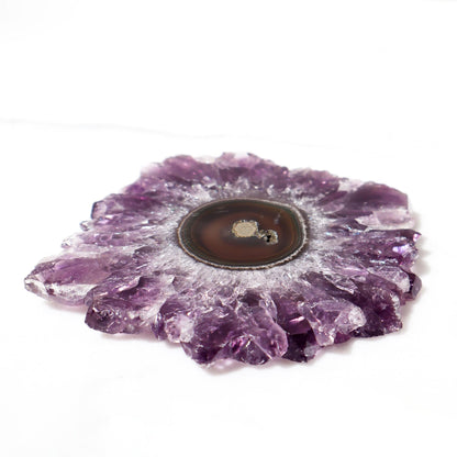 Crystal mineral Flower Amethyst Stalactite - Deepest Earth