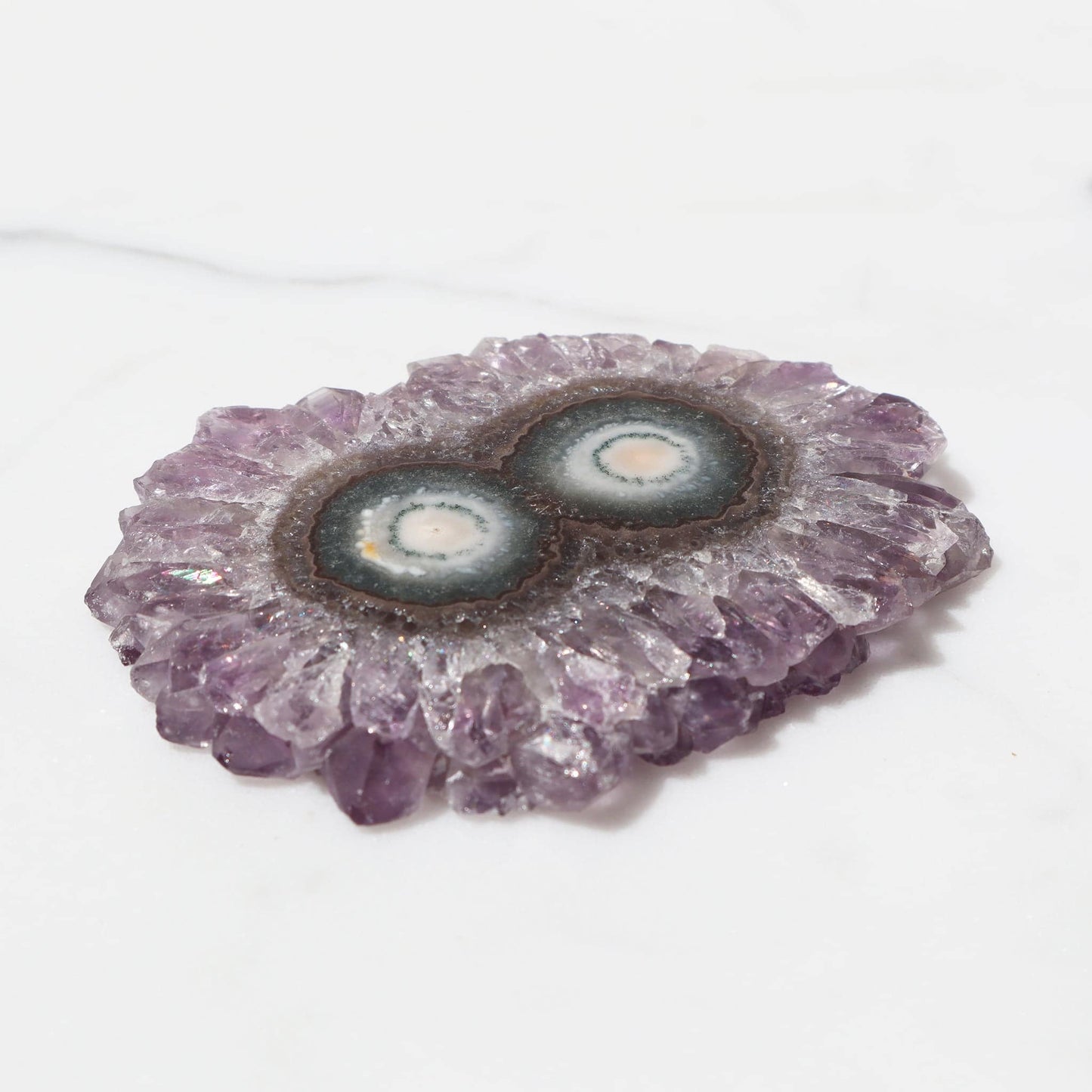 Double Agate Center Stalactite