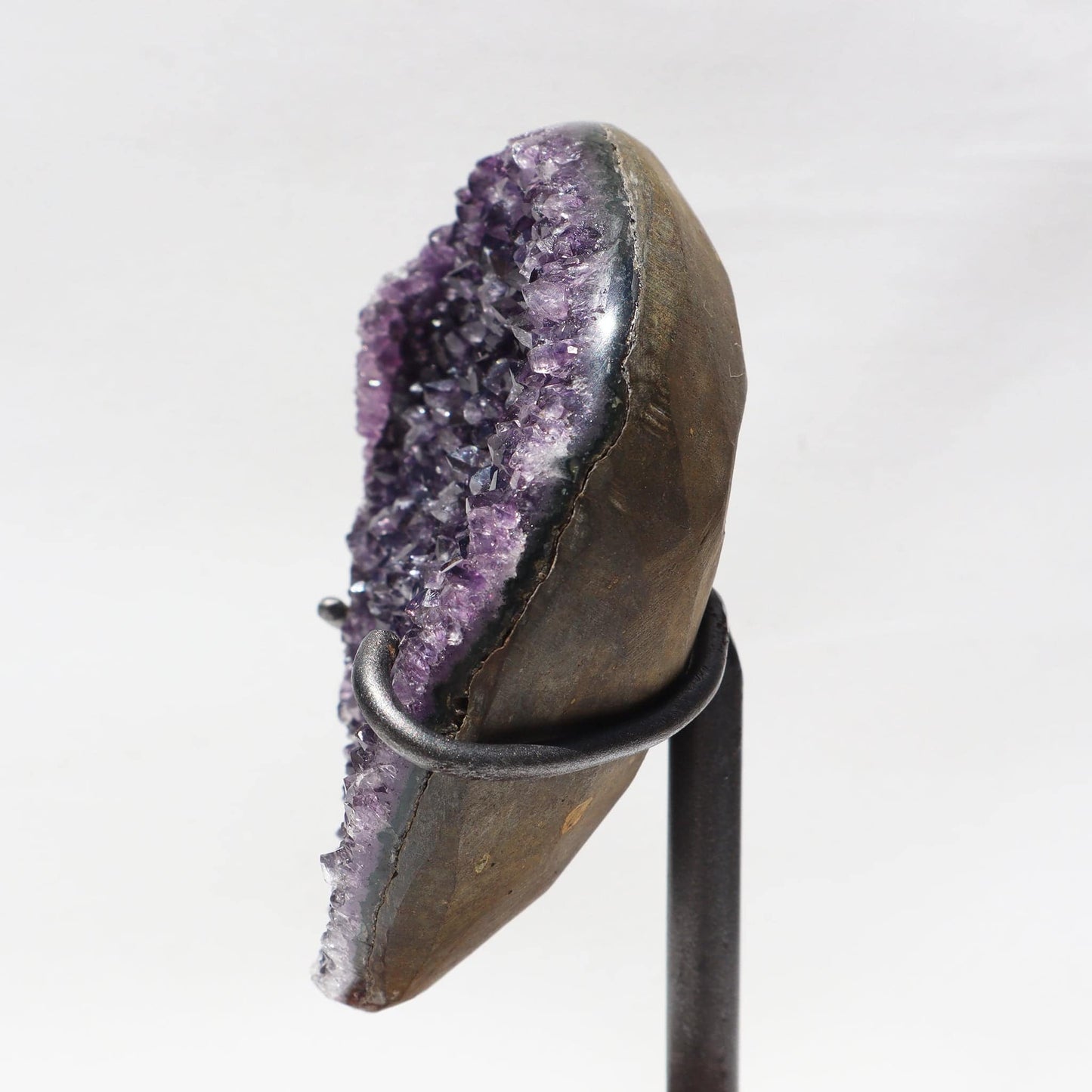 On a Stand Amethyst Geode - Deepest Earth