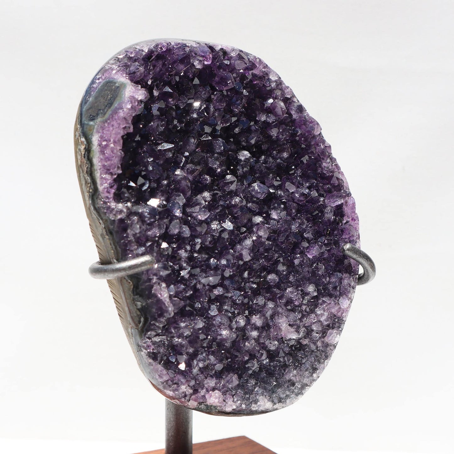 On  a Stand Amethyst Geode - Deepest Earth