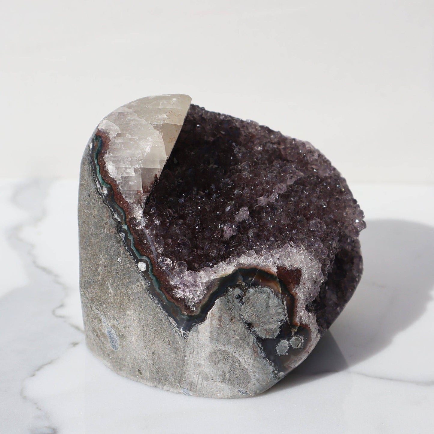 Rare Brown Amethyst Geode for Sale - Deepest Earth