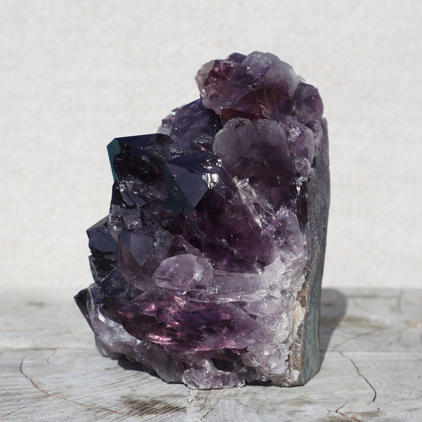 TERRA Rugged Amethyst Geode Cluster For Sale - Deepest Earth