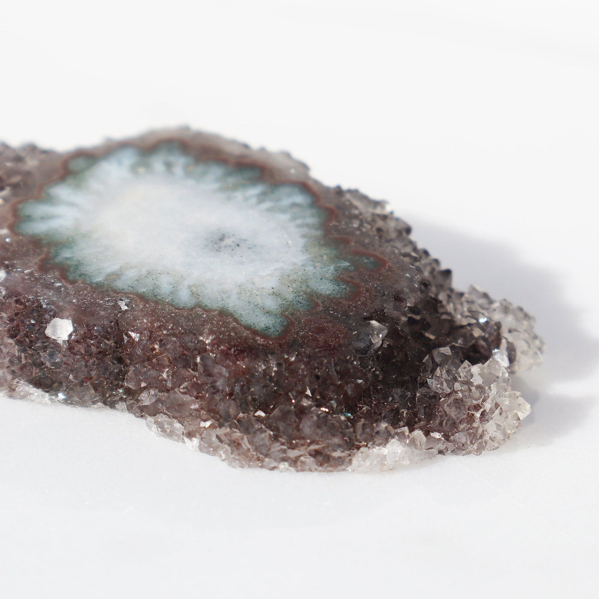 SEACRAB rare amethyst stalactite fragment from Uruguay, for sale - Deepest Earth